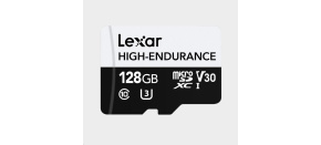 Lexar microSDXC High-Endurance UHS-I/U3/10 R100/W45 (V30) 128GB