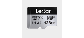 Lexar microSDXC Professional SILVER Plus UHS-I/U3/A2/4K R205/W150 (V30) 128GB Lexar microSDXC Professional SILVER Plus UHS-I/U3/A2/4K R205/W150 (V30) 128GB