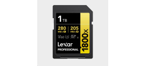 Lexar SDXC Pro 1800x U3 UHS-II R280/W210 (V60) 1TB Lexar SDXC Pro 1800x U3 UHS-II R280/W210 (V60) 1TB