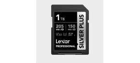 Lexar SDXC Professional SILVER Plus 1066x UHS-I/U3/A2/4K R205/W150 (V30) 1TB Lexar SDXC Professional SILVER Plus 1066x UHS-I/U3/A2/4K R205/W150 (V30) 1TB
