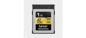 Lexar CFexpress 4.0 Pro Gold R3600/W3300 1TB Lexar CFexpress 4.0 Pro Gold R3600/W3300 1TB
