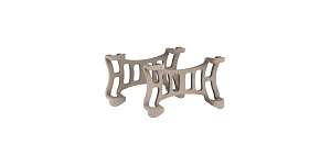 Tractive GPS DOG 6 - gumové spony, hnědá Tractive GPS DOG 6 - gumové spony, hnědá