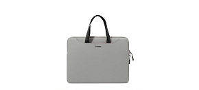 tomtoc Light-A21 Dual-color Slim Laptop Handbag, 13,5 Inch - Gray tomtoc Light-A21 Dual-color Slim Laptop Handbag, 13,5 Inch - Gray