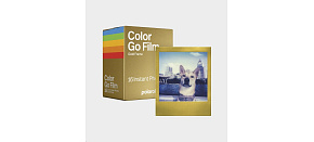 Polaroid Color film for Go - Gold Frame - Double Pack