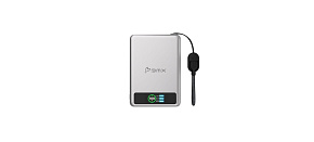 BMX SolidSafe™ 10K Solid-State Magnetic Power Bank, Silver BMX SolidSafe™ 10K Solid-State Magnetic Power Bank, Silver