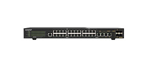 QNAP switch QSW-M2130P-2C2S26T (24x2,5GbE,2xSFP+,2x10GbE,2x10GbE/SFP+combo,14xPoE+,12xPoE++,375W) QNAP switch QSW-M2130P-2C2S26T (24x2,5GbE,2xSFP+,2x10GbE,2x10GbE/SFP+combo,14xPoE+,12xPoE++,375W)