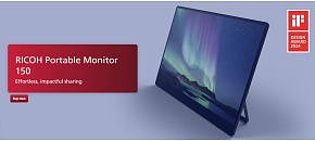RICOH Portable LCD 150 15.6" 16:9 1920x1080 OLED 1ms 100,000:1 10-point Multi-Touch USB-C Powered, Ultra-Lightweight RICOH Portable LCD 150 15.6" 16:9 1920x1080 OLED 1ms 100,000:1 10-point Multi-Touch USB-C Powered, Ultra-Lightweight