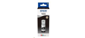 BAZAR - EPSON ink čer 103 EcoTank Black ink bottle - Poškozený obal (Komplet)