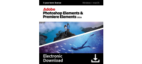 Adobe Photoshop & Premiere Elements 2026 – licence na 3 roky pro 1 uživatele Adobe Photoshop & Premiere Elements 2026 – licence na 3 roky pro 1 uživatele