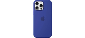 APPLE iPhone 16 Pro Max Silicone Case with MagSafe - Ultramarine APPLE iPhone 16 Pro Max Silicone Case with MagSafe - Ultramarine