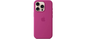 APPLE iPhone 16 Pro Silicone Case with MagSafe - Fuchsia