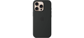 APPLE iPhone 16 Pro Silicone Case with MagSafe - Black