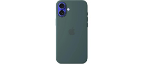 APPLE iPhone 16 Plus Silicone Case with MagSafe - Lake Green APPLE iPhone 16 Plus Silicone Case with MagSafe - Lake Green