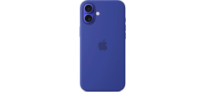 APPLE iPhone 16 Plus Silicone Case with MagSafe - Ultramarine APPLE iPhone 16 Plus Silicone Case with MagSafe - Ultramarine