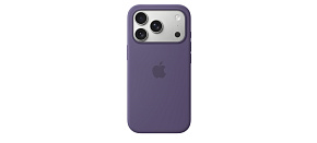 Apple iPhone 17 Pro Silicone Case with MagSafe – Purple Fog Apple iPhone 17 Pro Silicone Case with MagSafe – Purple Fog