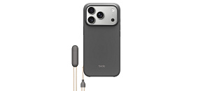 Apple Beats iPhone 17 Pro Kickstand Case with MagSafe and Camera Control - Granite Gray Apple Beats iPhone 17 Pro Kickstand Case with MagSafe and Camera Control - Granite Gray