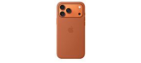 Apple iPhone 17 Pro Max Silicone Case with MagSafe – Terra Cotta Apple iPhone 17 Pro Max Silicone Case with MagSafe – Terra Cotta