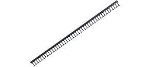 TRITON vertikální vyvazovací panel 22U, jednořadý, pro rozvaděče šířky 600/800mm z řady RMA, RZA, RDA, RTA, RYA, černý TRITON vertikální vyvazovací panel 22U, jednořadý, pro rozvaděče šířky 600/800mm z řady RMA, RZA, RDA, RTA, RYA, černý