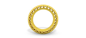 Bezdušová pneumatika pro Xiaomi Scooter žlutá (Bulk)