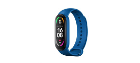 RhinoTech řemínek pro Xiaomi Mi Band 6 safírově modrá RhinoTech řemínek pro Xiaomi Mi Band 6 safírově modrá