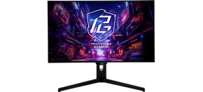 BAZAR - ASROCK LCD - 27" Gaming monitor PGO27QFS, OLED, 2560 x 1440 QHD, 240Hz, 1.5M:1, 2xHDMI, 2xDP - poškozený obal