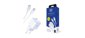 BAZAR - 3mk síťová nabíječka Hyper Charger PD 25W + kabel USB-C - Poškozený obal (Komplet) BAZAR - 3mk síťová nabíječka Hyper Charger PD 25W + kabel USB-C - Poškozený obal (Komplet)