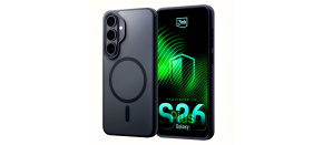 3mk ochranný kryt Smoke MagCase pro Samsung Galaxy S26+ 3mk ochranný kryt Smoke MagCase pro Samsung Galaxy S26+