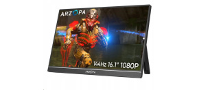 Arzopa Z1FC Portable Monitor 16.1" 144hz IPS Full HD 1080p Metal Housing Přenosný monitor + pouzdro Arzopa Z1FC Portable Monitor 16.1" 144hz IPS Full HD 1080p Metal Housing Přenosný monitor + pouzdro