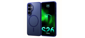 3mk ochranný kryt Smoke MagCase Blue pro Samsung Galaxy S26