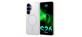 3mk ochranný kryt Smoke MagCase White pro Samsung Galaxy S26+ 3mk ochranný kryt Smoke MagCase White pro Samsung Galaxy S26+