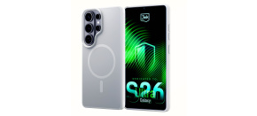 3mk ochranný kryt Smoke MagCase White pro Samsung Galaxy S26 Ultra 3mk ochranný kryt Smoke MagCase White pro Samsung Galaxy S26 Ultra