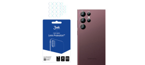 3mk hybridní sklo Lens ochrana kamery pro Samsung Galaxy S22 Ultra (SM-S908) 4ks 3mk hybridní sklo Lens ochrana kamery pro Samsung Galaxy S22 Ultra (SM-S908) 4ks