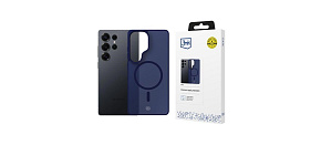 3mk ochranný kryt Smoke MagCase Blue pro Samsung Galaxy S25 Ultra 3mk ochranný kryt Smoke MagCase Blue pro Samsung Galaxy S25 Ultra
