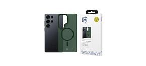 3mk ochranný kryt Smoke MagCase Green pro Samsung Galaxy S25 Ultra 3mk ochranný kryt Smoke MagCase Green pro Samsung Galaxy S25 Ultra