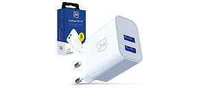 3mk FlowPower 10W 2.4A 2A White 3mk FlowPower 10W 2.4A 2A White