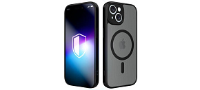 3mk ochranný kryt Misty MagCase Black pro Apple iPhone 15 3mk ochranný kryt Misty MagCase Black pro Apple iPhone 15