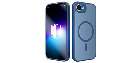 3mk ochranný kryt Misty MagCase Blue pro Apple iPhone 16E/ iPhone 17E 3mk ochranný kryt Misty MagCase Blue pro Apple iPhone 16E/ iPhone 17E