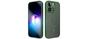 3mk ochranný kryt Misty MagCase Green pro Apple iPhone 14 Pro 3mk ochranný kryt Misty MagCase Green pro Apple iPhone 14 Pro