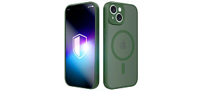 3mk ochranný kryt Misty MagCase Green pro Apple iPhone 15 3mk ochranný kryt Misty MagCase Green pro Apple iPhone 15