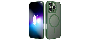 3mk ochranný kryt Misty MagCase Green pro Apple iPhone 16 Pro 3mk ochranný kryt Misty MagCase Green pro Apple iPhone 16 Pro