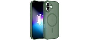 3mk ochranný kryt Misty MagCase Green pro Apple iPhone 17 3mk ochranný kryt Misty MagCase Green pro Apple iPhone 17