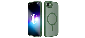 3mk ochranný kryt Misty MagCase Green pro Apple iPhone 16E/ iPhone 17E 3mk ochranný kryt Misty MagCase Green pro Apple iPhone 16E/ iPhone 17E