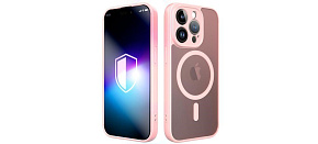 3mk ochranný kryt Misty MagCase Pink pro Apple iPhone 14 Pro 3mk ochranný kryt Misty MagCase Pink pro Apple iPhone 14 Pro