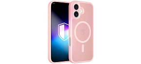 3mk ochranný kryt Misty MagCase Pink pro Apple iPhone 16 3mk ochranný kryt Misty MagCase Pink pro Apple iPhone 16