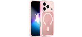 3mk ochranný kryt Misty MagCase Pink pro Apple iPhone 17 Pro 3mk ochranný kryt Misty MagCase Pink pro Apple iPhone 17 Pro