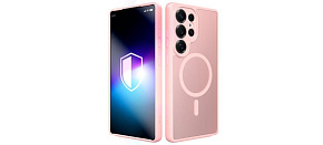 3mk ochranný kryt Misty MagCase Pink pro Samsung Galaxy S25 Ultra 3mk ochranný kryt Misty MagCase Pink pro Samsung Galaxy S25 Ultra