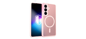 3mk ochranný kryt Misty MagCase Pink pro Samsung Galaxy S26 3mk ochranný kryt Misty MagCase Pink pro Samsung Galaxy S26