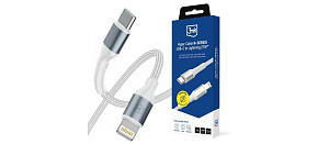 3mk Hyper Cable N-SERIES C to Lightning 1m PD 3.0 9V/3A 27W White 3mk Hyper Cable N-SERIES C to Lightning 1m PD 3.0 9V/3A 27W White