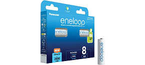 PANASONIC HR6 AA 3MCCE/8BE ENELOOP N, 2000 mAh (Blistr 8ks) PANASONIC HR6 AA 3MCCE/8BE ENELOOP N, 2000 mAh (Blistr 8ks)