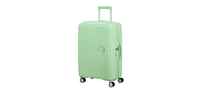American Tourister Soundbox SPINNER 67/24 EXP TSA PASTEL GREEN American Tourister Soundbox SPINNER 67/24 EXP TSA PASTEL GREEN